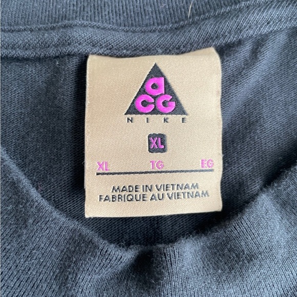 Like New Nike SB ACG Mens XL Black Anthracite Long-Sleeve T-Shirt DC4079-010 - Picture 10 of 12